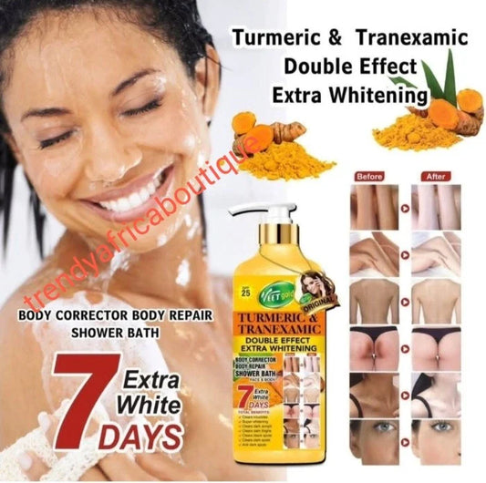 Veetgold Turmeric Double Effects Extra Whitening Body Repair Shower Gel. X 1